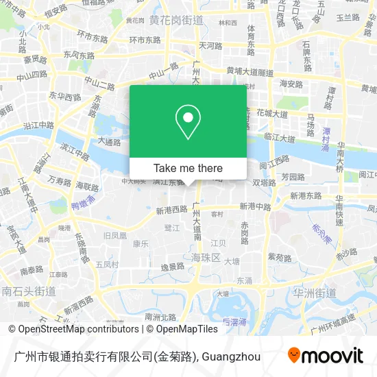 广州市银通拍卖行有限公司(金菊路) map