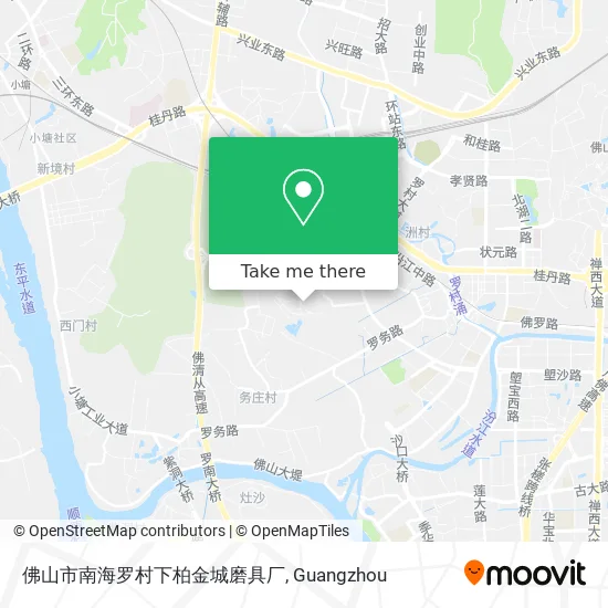 佛山市南海罗村下柏金城磨具厂 map