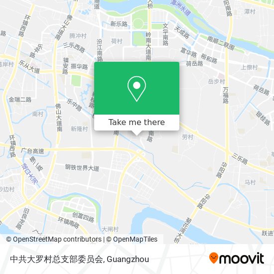 中共大罗村总支部委员会 map