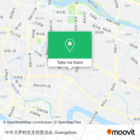 中共大罗村总支部委员会 map