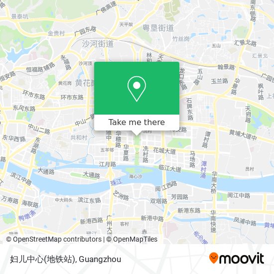 妇儿中心(地铁站) map