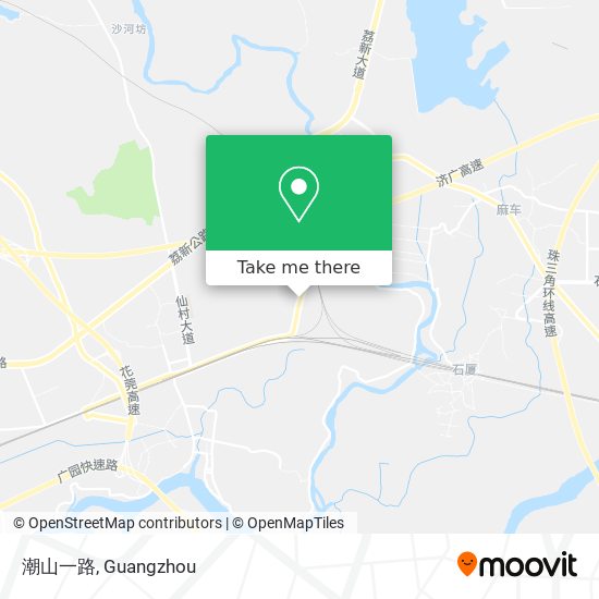 潮山一路 map
