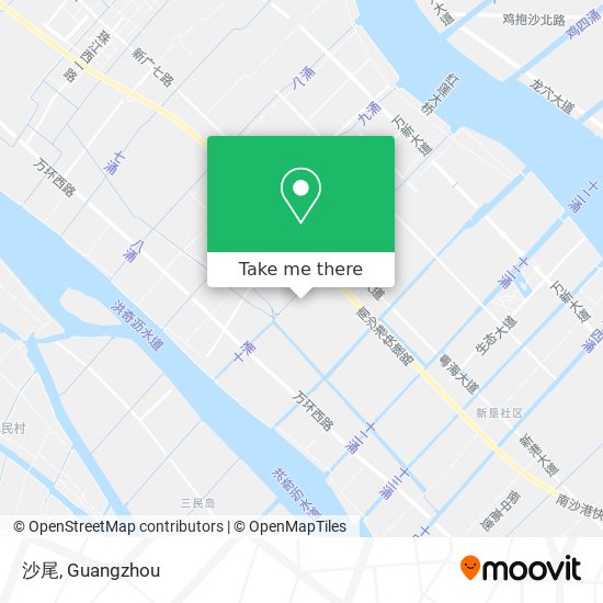 沙尾 map