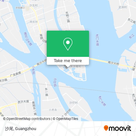 沙尾 map