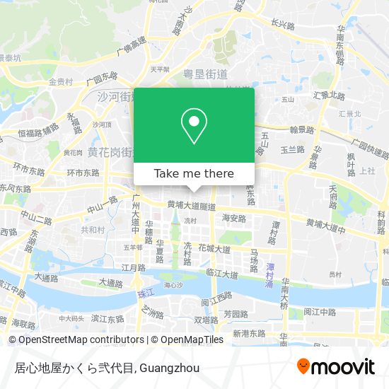 居心地屋かくら弐代目 map