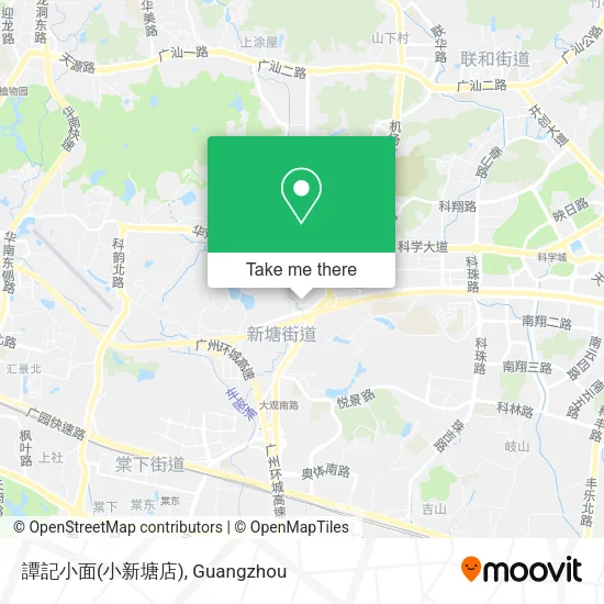 譚記小面(小新塘店) map
