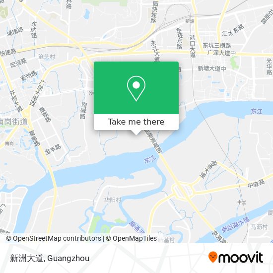 新洲大道 map
