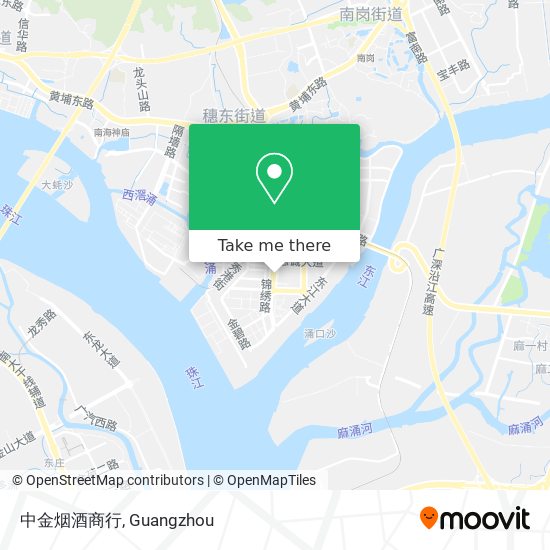 中金烟酒商行 map