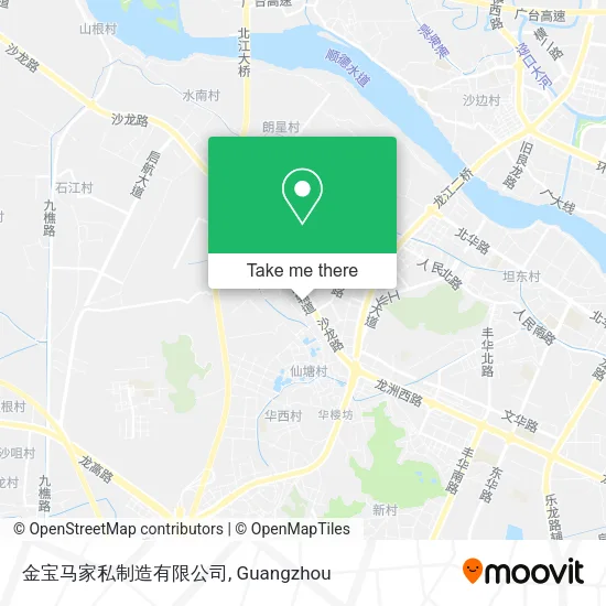 金宝马家私制造有限公司 map