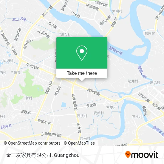 金三友家具有限公司 map