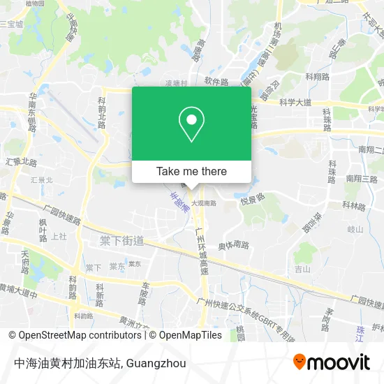 中海油黄村加油东站 map