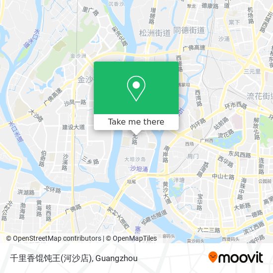 千里香馄饨王(河沙店) map
