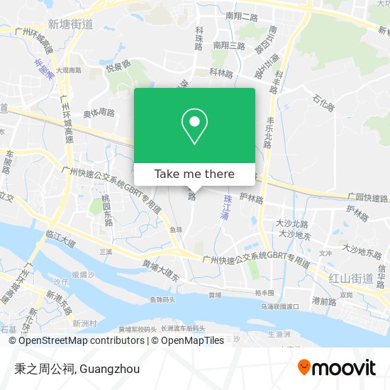 秉之周公祠 map