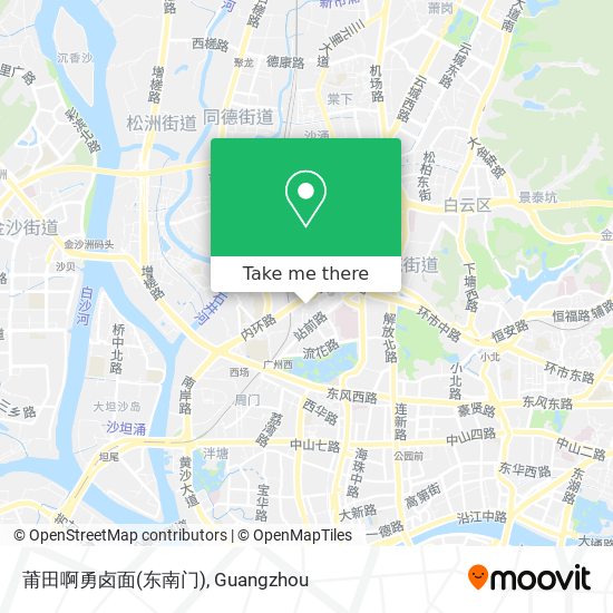 莆田啊勇卤面(东南门) map