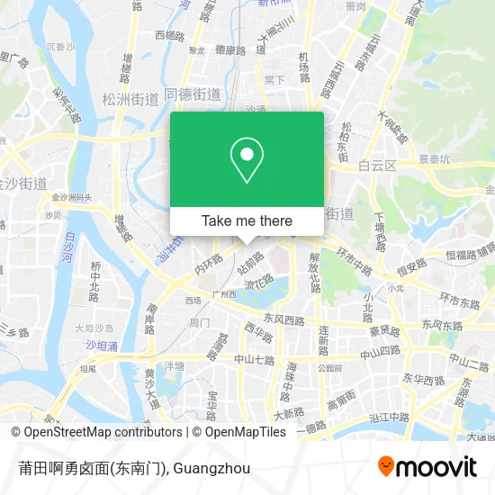 莆田啊勇卤面(东南门) map
