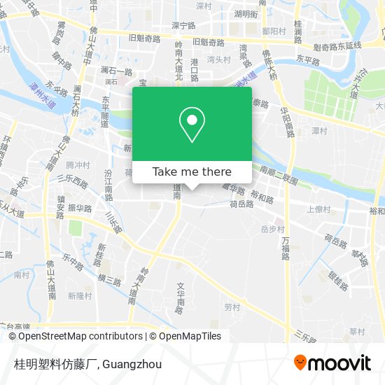 桂明塑料仿藤厂 map