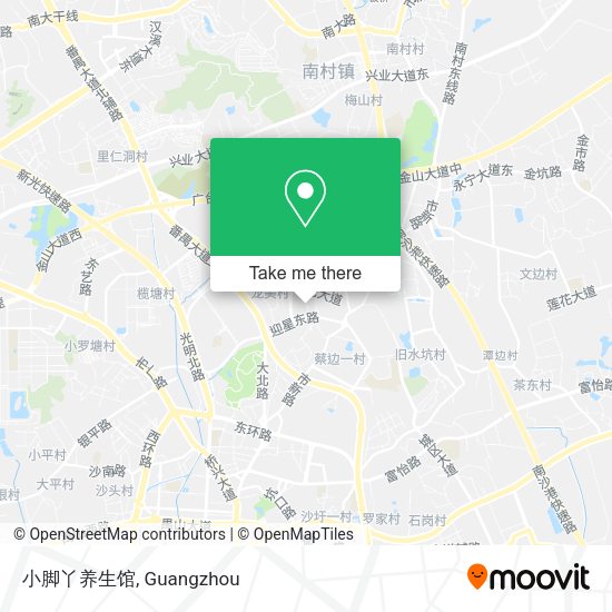 小脚丫养生馆 map