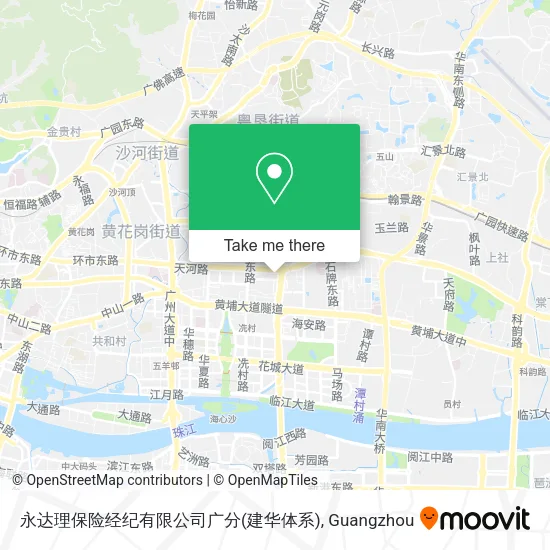 永达理保险经纪有限公司广分(建华体系) map