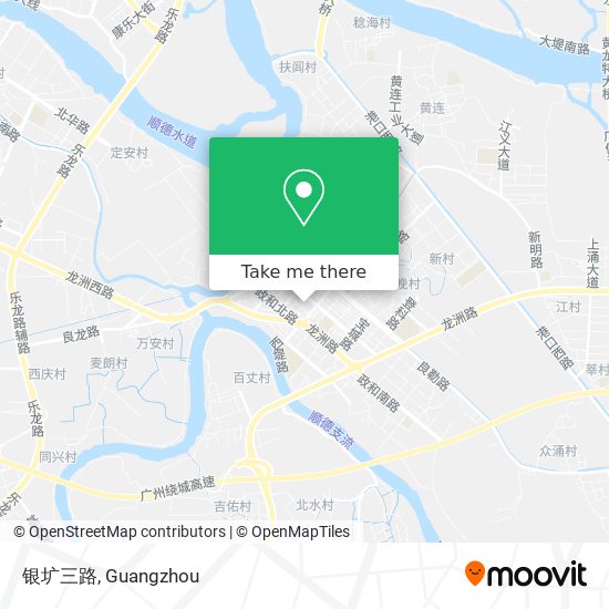 银圹三路 map