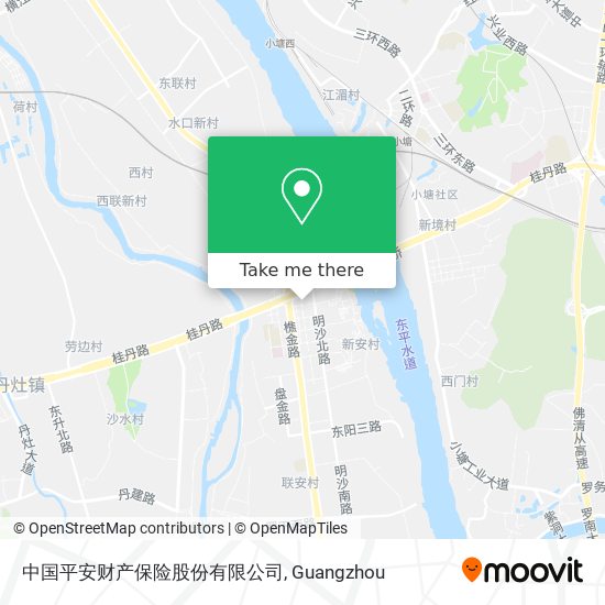 中国平安财产保险股份有限公司 map