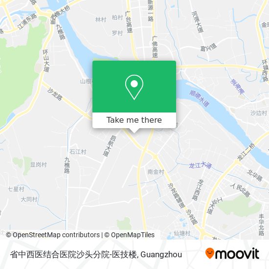 省中西医结合医院沙头分院-医技楼 map