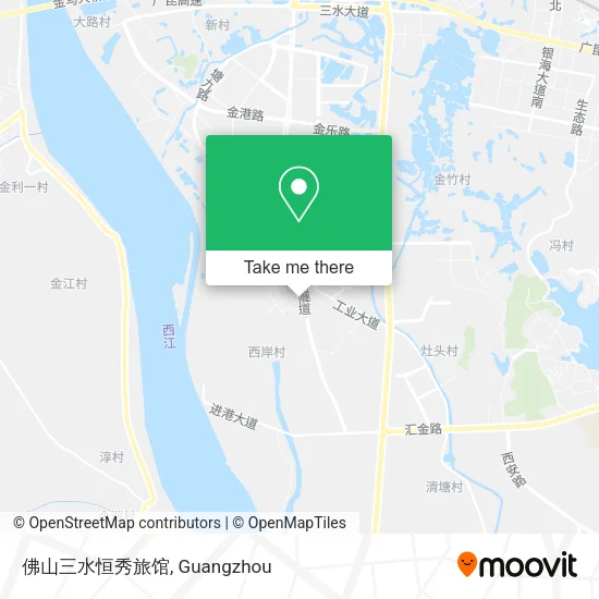 佛山三水恒秀旅馆 map