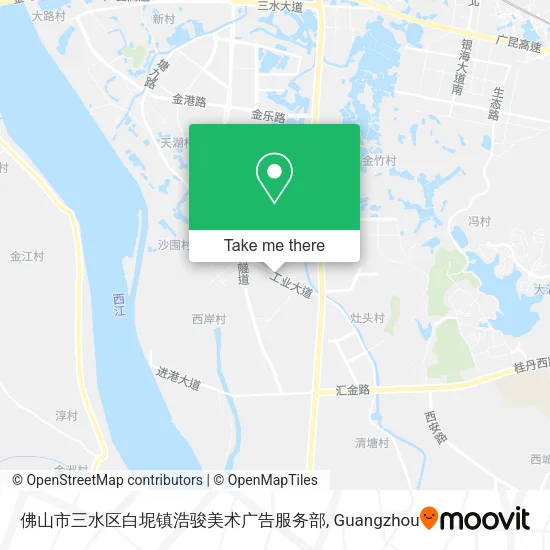 佛山市三水区白坭镇浩骏美术广告服务部 map