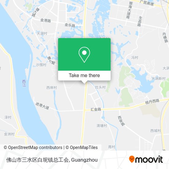 佛山市三水区白坭镇总工会 map
