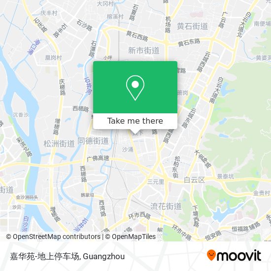 嘉华苑-地上停车场 map