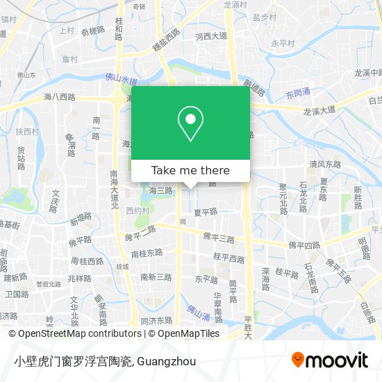 小壁虎门窗罗浮宫陶瓷 map