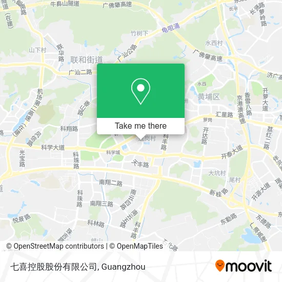 七喜控股股份有限公司 map