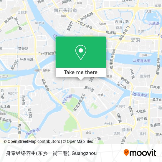 身泰经络养生(东乡一街三巷) map