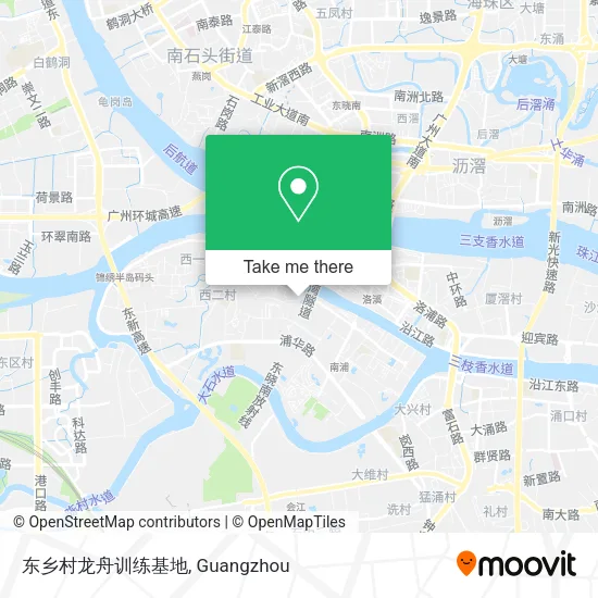 东乡村龙舟训练基地 map