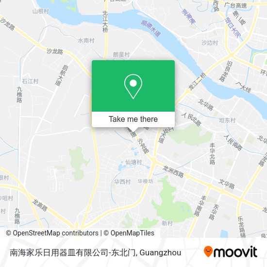 南海家乐日用器皿有限公司-东北门 map