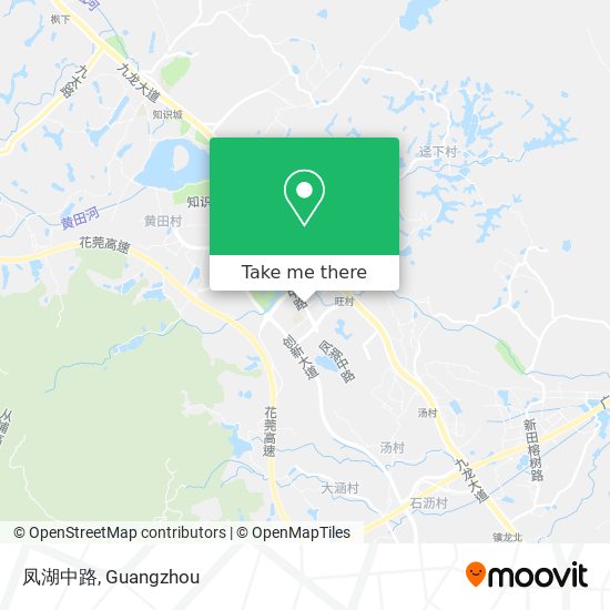 凤湖中路 map
