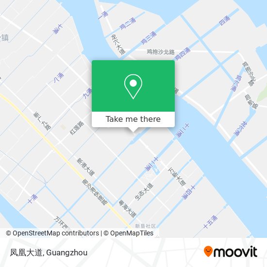 凤凰大道 map