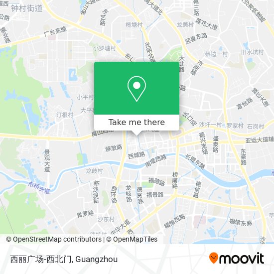 西丽广场-西北门 map