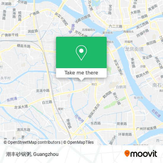 潮丰砂锅粥 map