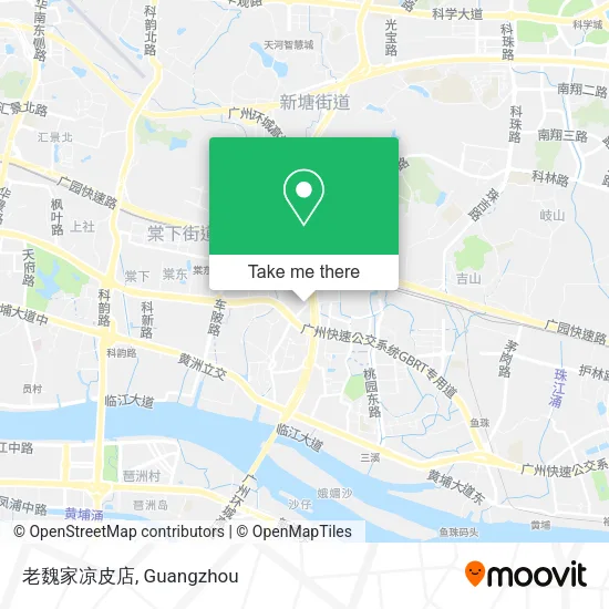 老魏家凉皮店 map