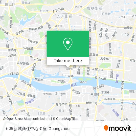 五羊新城商住中心-C座 map