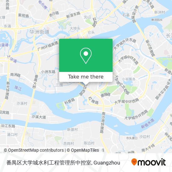 番禺区大学城水利工程管理所中控室 map