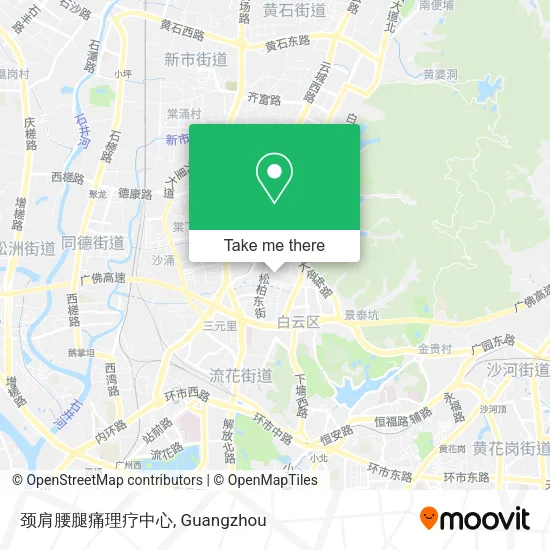 颈肩腰腿痛理疗中心 map