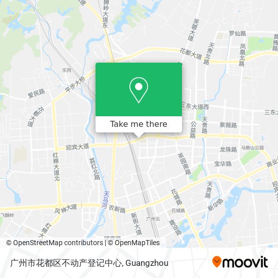 广州市花都区不动产登记中心 map