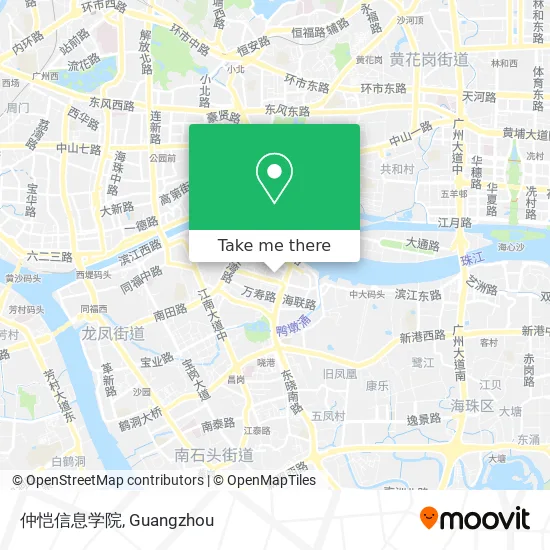 仲恺信息学院 map