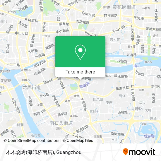 木木烧烤(海印桥南店) map