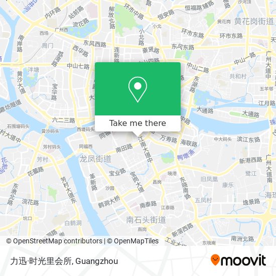 力迅·时光里会所 map