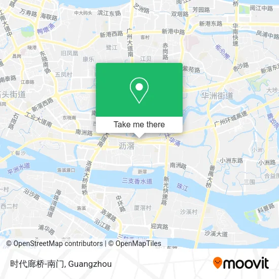 时代廊桥-南门 map