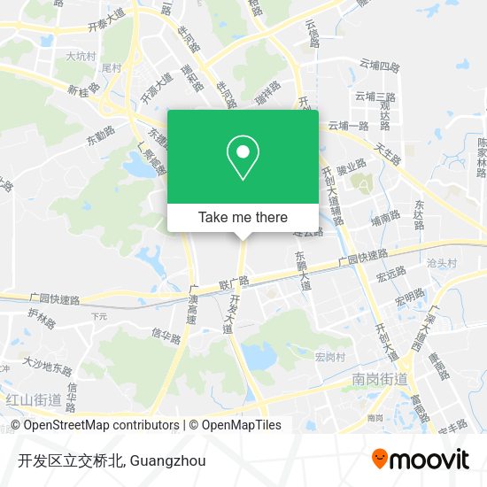 开发区立交桥北 map