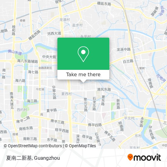 夏南二新基 map