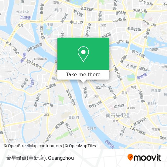 金早绿点(革新店) map